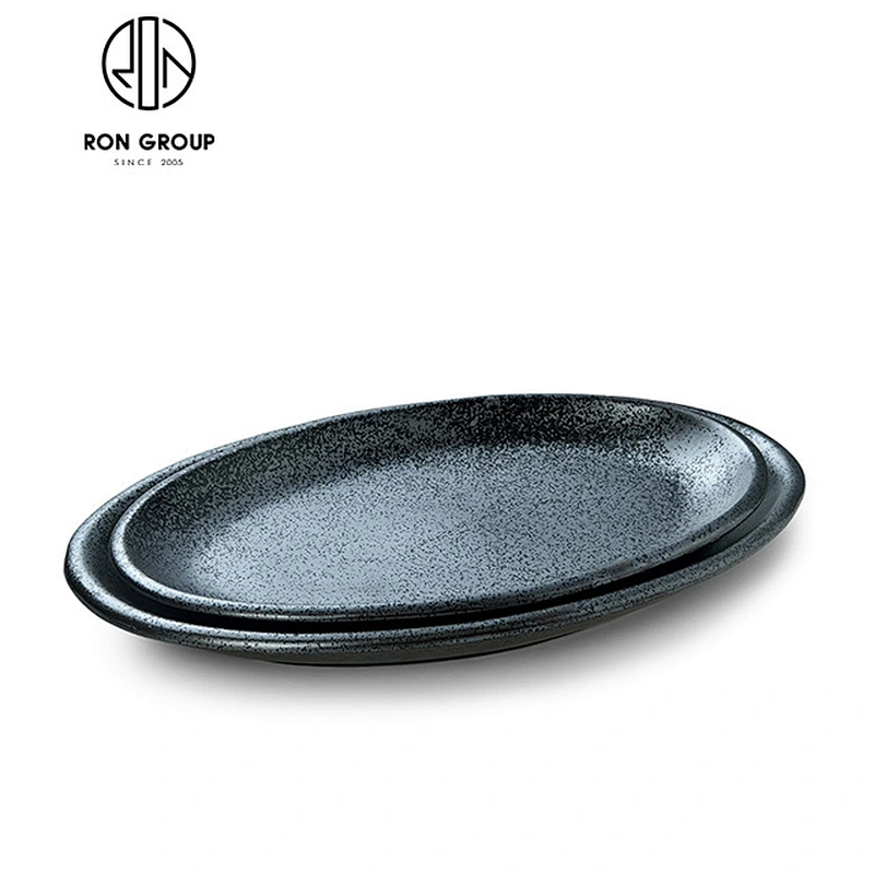 Wholesale Restaurant Ceramic Dinner Oval Plate