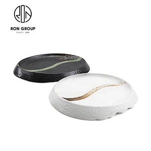 Modern Traditional Customized Durable Flat Round Plate