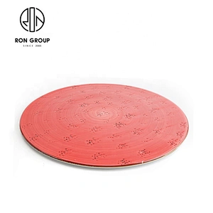 Portable Extra Thin Round Dish Commercial Restaurant Dinnerware