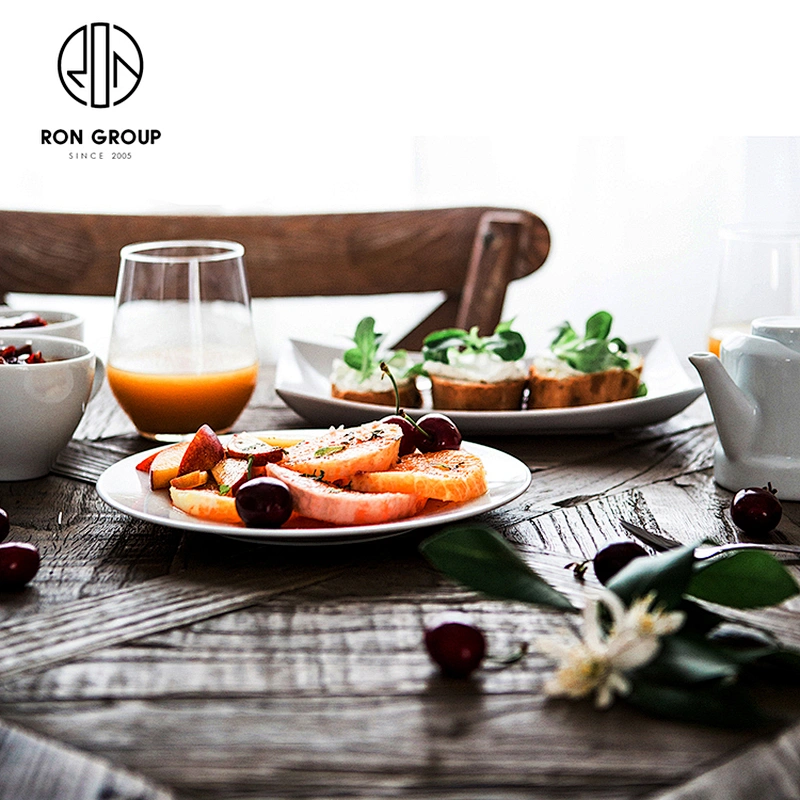 hot selling hotel used dinnerware table chairs furniture sets restaurant customize