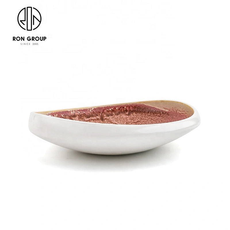 World Restaurant Dinnerware Ceramic Fat Nest Side Thick-Edged Dish