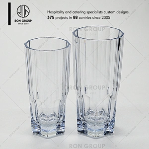 Restaurant tableware dishwasher safe 16oz polycarbonate plastic cup