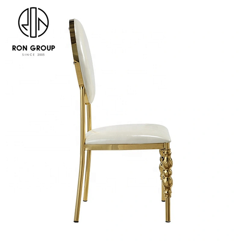 Design Furniture Modern Dining Room Stainless Steel Dining Chair