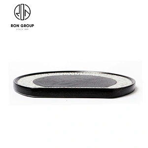Personality Hotel Dinnerware Fruit Food Plate Irregular Ceramic Tray