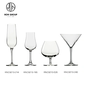 Wholesale 214ML Elegant Gift Crystal Flute Champagne Glass For Restaurant