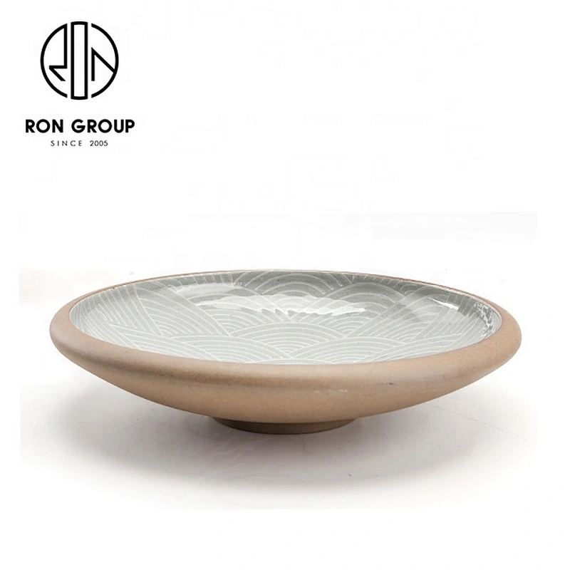 Customized 8 Inch Good Quality Round Custom Plate Ceramic