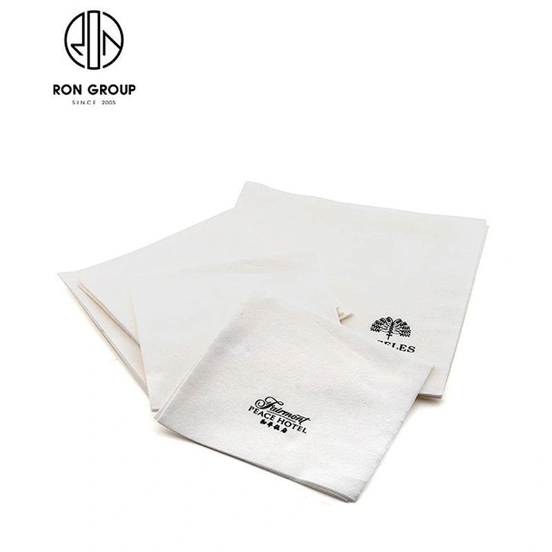 Recycle natural color paper tissue napkin for dining