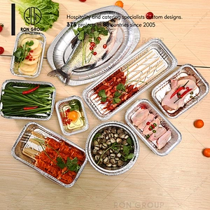 High Quality Disposable Microwave Pie Pans Aluminium Foil Container