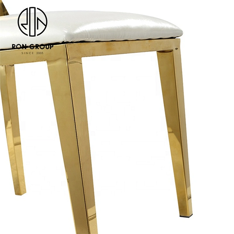 Modern Restaurant Furniture Stainless Steel Wedding Chair