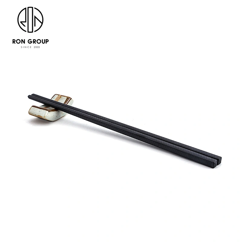 Hot Sale Hotel Restaurant Scaly figure Style Black Color Japanese design chopsticks