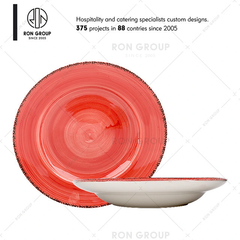 Wholesale Cheap Porcelain Dinner Plate For Restaurant