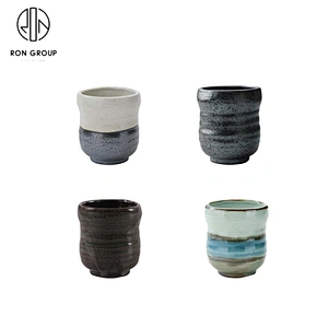 Restaurant supplier Wholesale Japanese style handmade ceramic cup