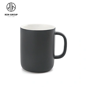 Coffee Shop Reusable Cups With Logo Ceramic Coffee With  Handle