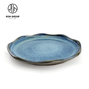 Wholesale tableware sets grey-blue luxury  coffee milk tea cup