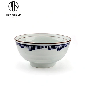 11 Inch Restaurant Cheap Watermelon Shape Ceramic Bowl