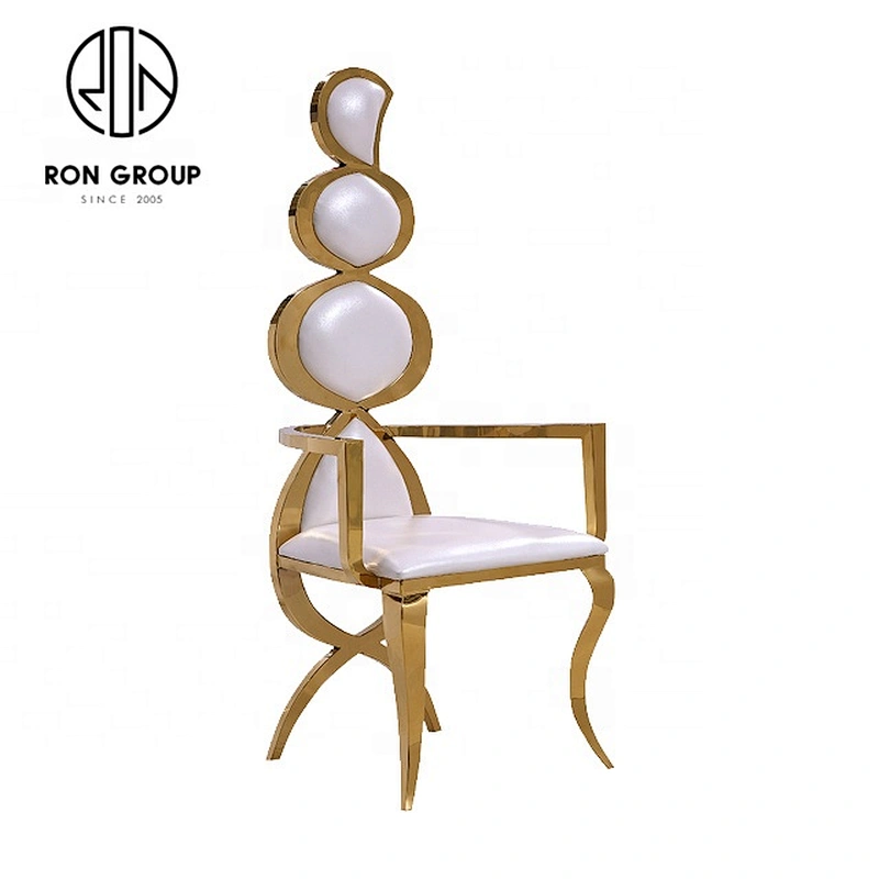 Comfortable Classic Stainless Steel Wedding Chairs For Sale