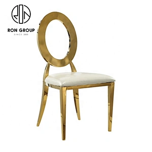 Restaurant Luxury High Quality Gold Stainless Steel