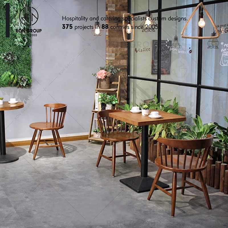 Good Quality Restaurant Portable Solid Wood Modern Luxury Chair