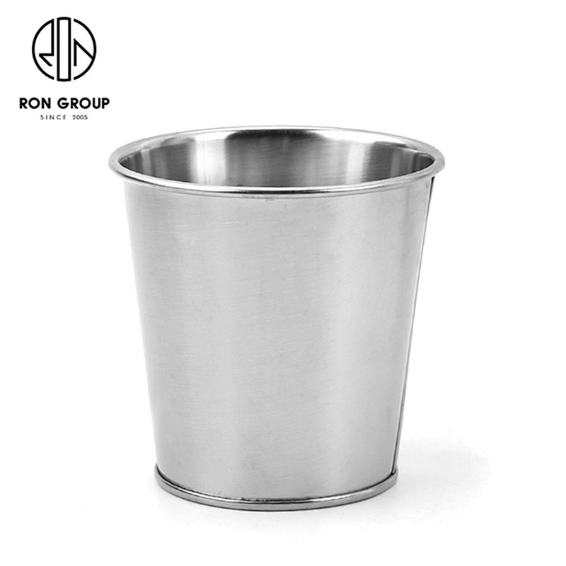 Food Grade Mini Kitchen Stainless Steel French Fries Bucket