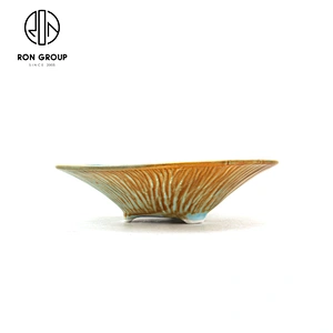 Hotel Tableware Ceramic New Design 9 Inch Triangle Noodle Soup Bowl