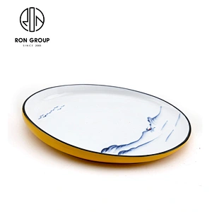 restaurant  catering serving dishes plates ceramic