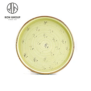 Lightweight Easy To Clean Round Best Plates For Restaurant