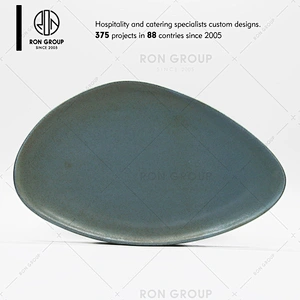 Wholesale Restaurant Ceramic Green Salad Bowl