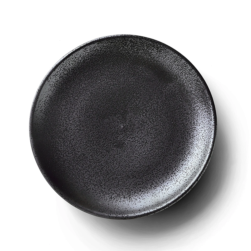 Restaurant Family Universal Round Durable Black Dinner Plate