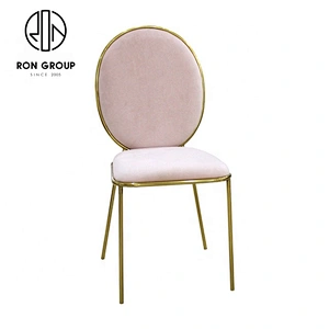 Portable Modern Dinning Stainless Steel Restaurant Chair