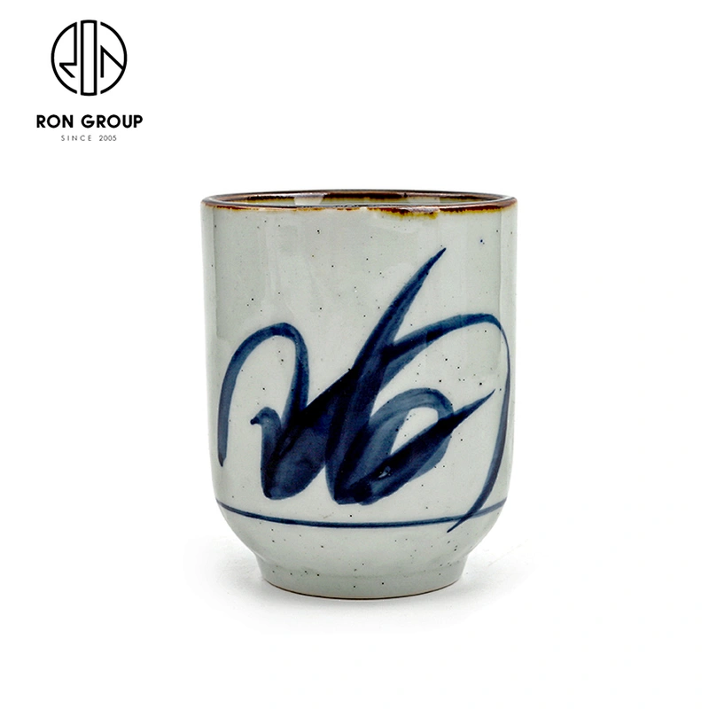 Creative Custom Japanese Cuisine Tableware Ceramic Straight Tea Cup