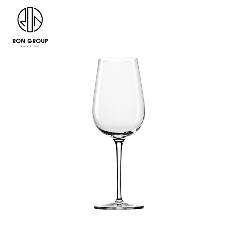 430ML Coffee Shop Elegant Clear Lead Free Wine Glasses Crystal