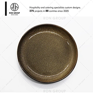 Sushi Restaurant Sushi Serving Boat Shaped Ceramic Plate