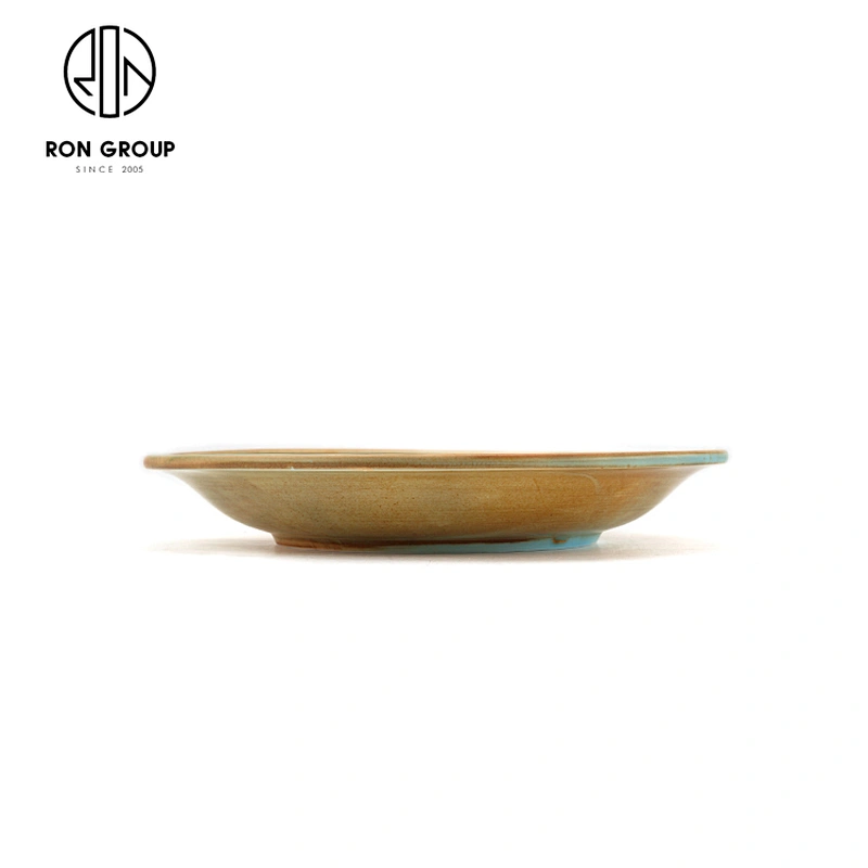 New Design Hotel Ceramics Deep Soup Plate Thick Edge Dinner Plate