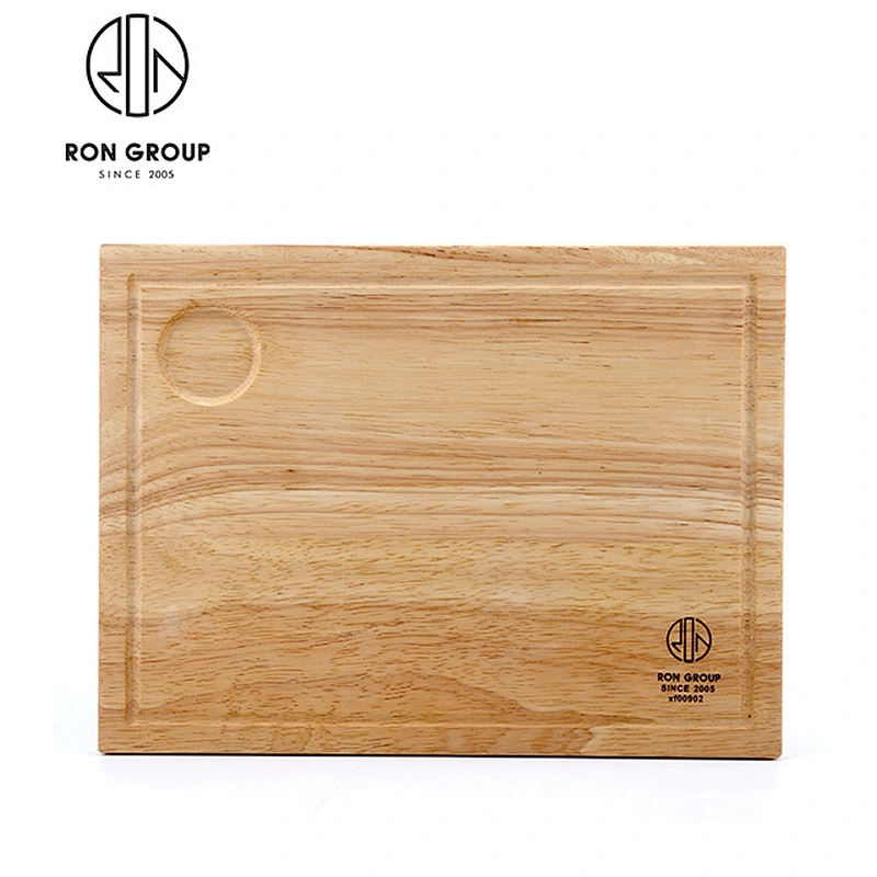 Restaurant Custom Logo Round Wooden Pizza Serving Tray