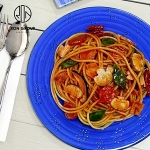 Easy To Clean Restaurant Home Generic Flat Round Dinner Plates
