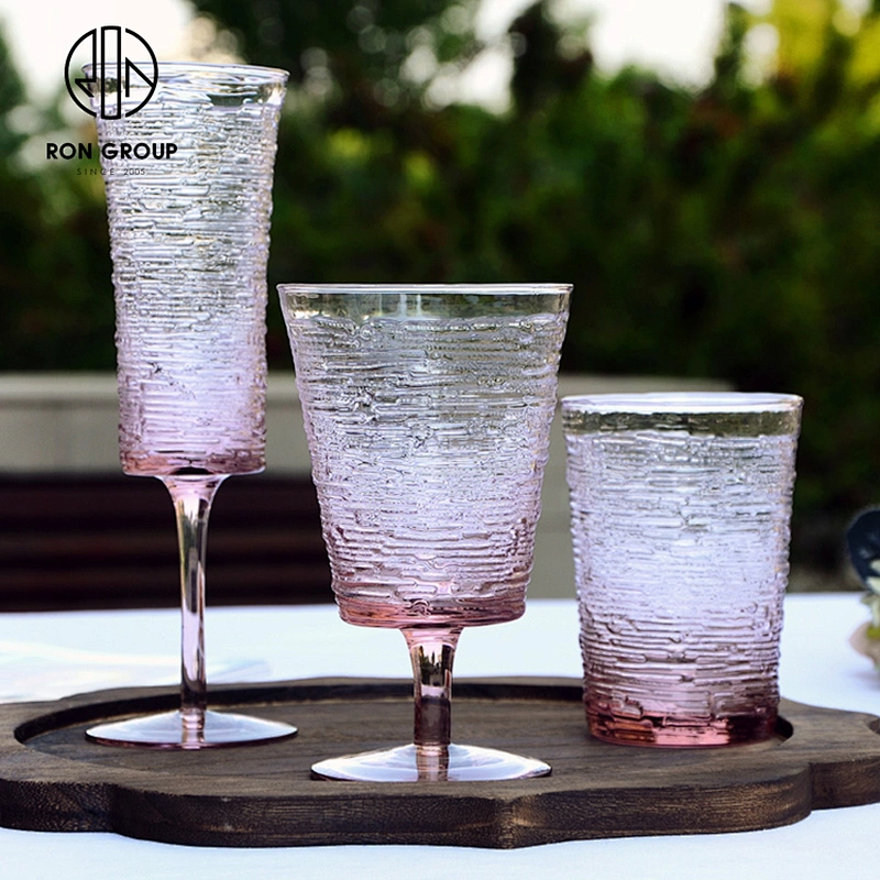 Classic Goblets Colorful Champagne Glass For Wedding Use And Party