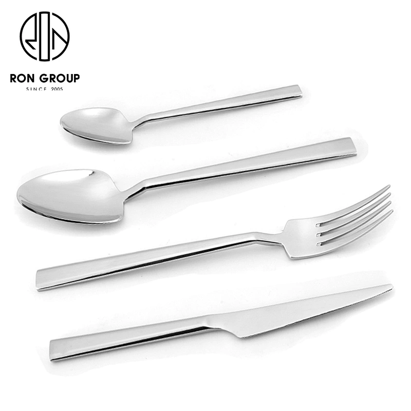 Wholesale High Quality Restaurant Stainless Steel 304 Silver Cutlery Set