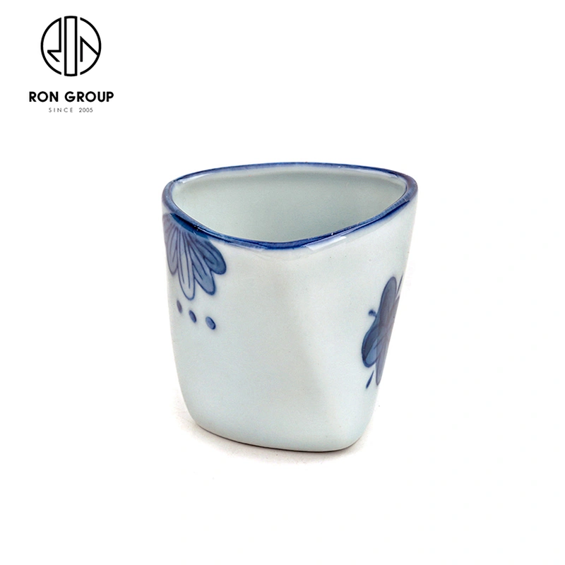 Wholesale Restaurant Japanese Style Porcelain Tea Water Ceramic Tea Cups