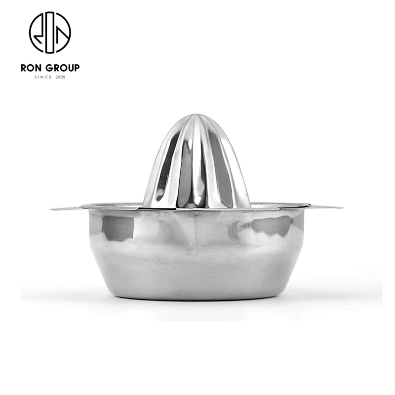 Kitchen Tools Stainless Steel Manual Fruits Squeezer Juicer Bowl
