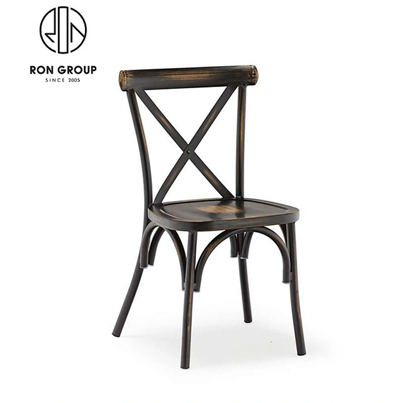 good quality rwood cross back wedding chair for hot sale