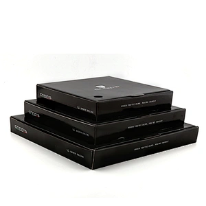 Environmentally Recyclable Portable Sturdy Pizza Box Custom