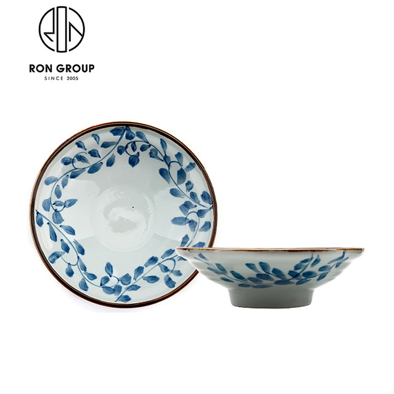 Wholesale Japanese Style Porcelain 7.5 Inch Rice Bowl