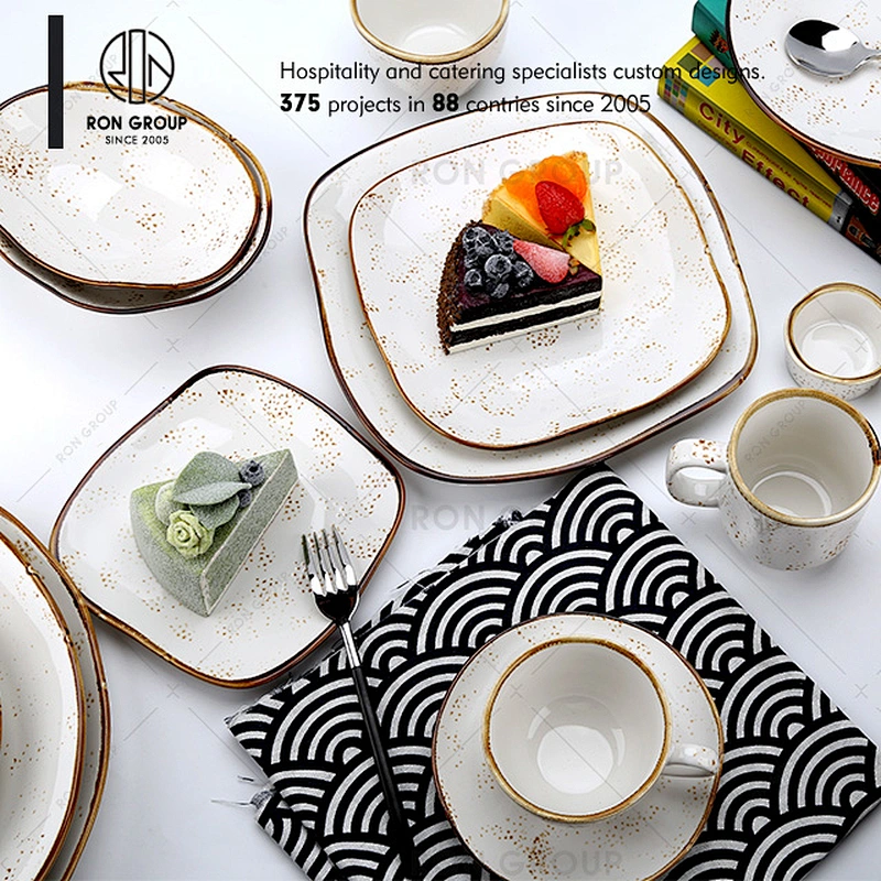 Hot Sale Restaurant Ceramic Dinner Plates