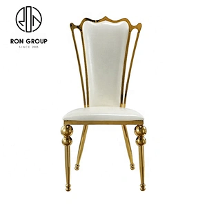Durable Portable Stainless Steel Used Dining Chairs
