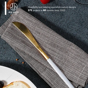 Portable Family Restaurant Universal Stainless Steel Cutlery Set