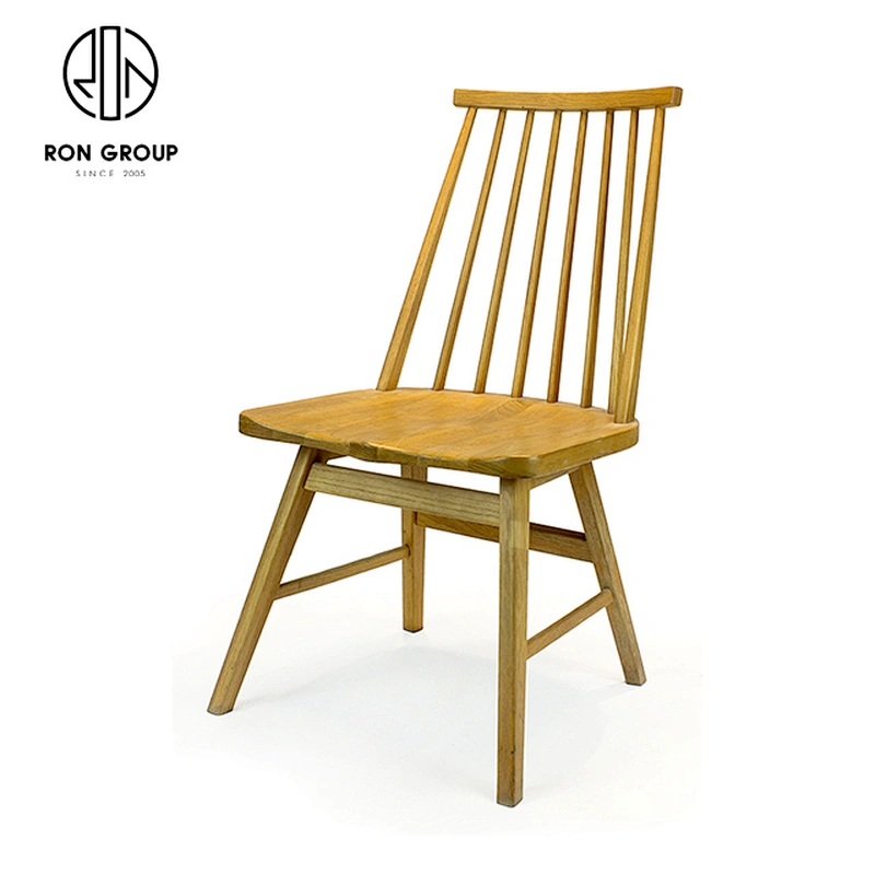 Commercial Modern Fabric Ash Wood Dining Chair Restaurant Chairs