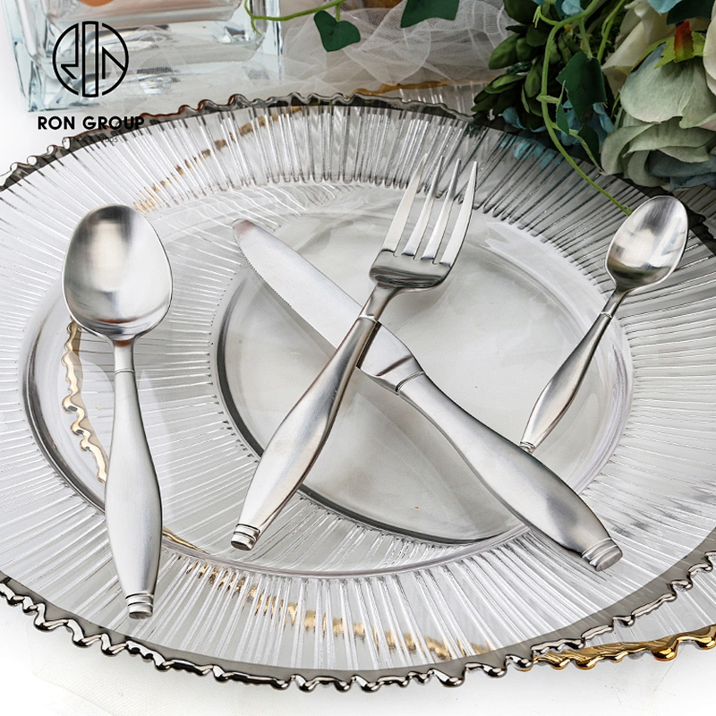 Western Style Stainless Steel Plated Restaurant Wedding Tableware Party