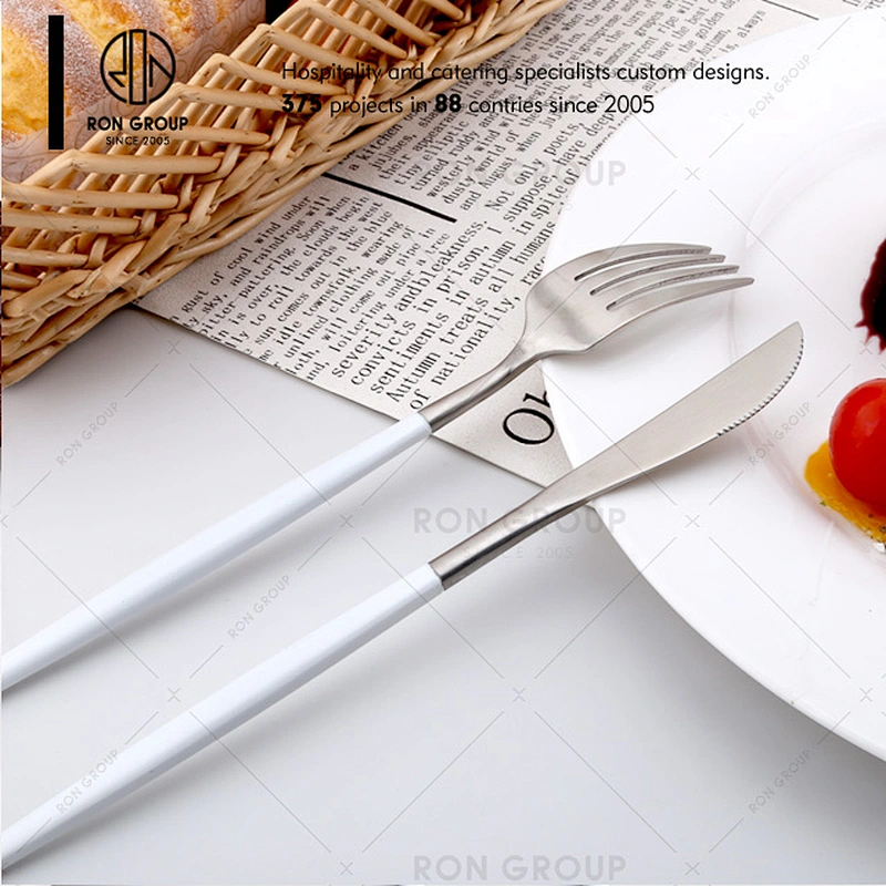 Portable Family Restaurant Universal Stainless Steel Cutlery Set