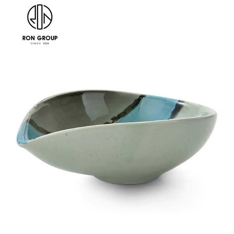 Custom Printed Tableware Cheap Ceramic Square Bowl