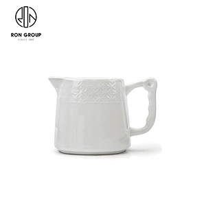 High Quality Custom Design Porcelain Coffee Milk Pot For Hotel